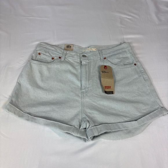 Levi's Pants - Levi's Light Blue High Waist Women's Shorts